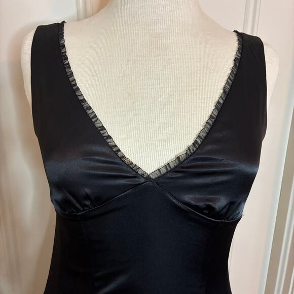 ChicStar Slip Dress Vintage Sexy Witchy WhimsyGoth Y2K Emo Goth Retro Grunge - Picture 4 of 10